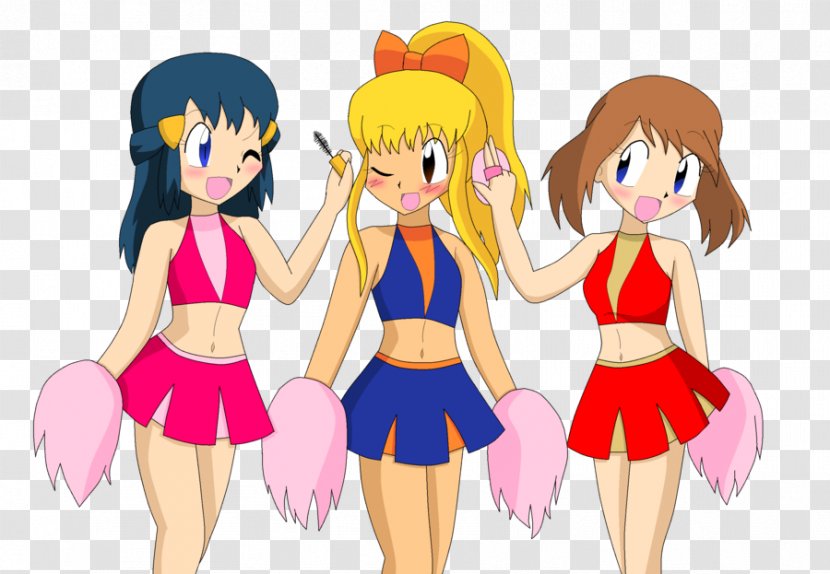 DeviantArt Drawing Pokémon Cheerleader - Heart - Silhouette Transparent PNG