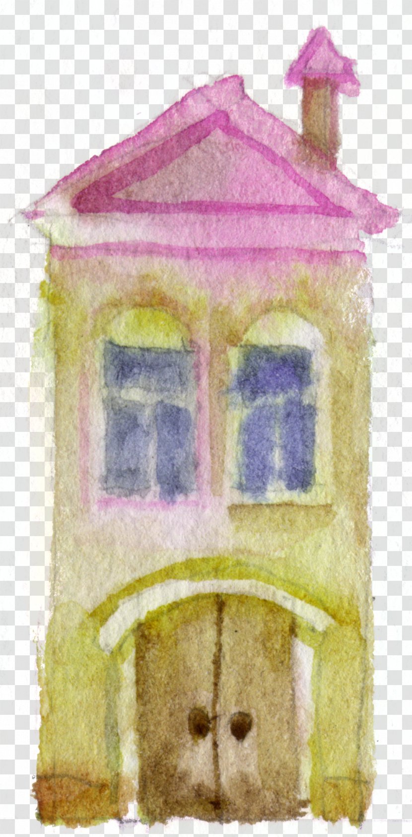 Poznau0144 Watercolor Painting Drawing - House - Castle Transparent PNG