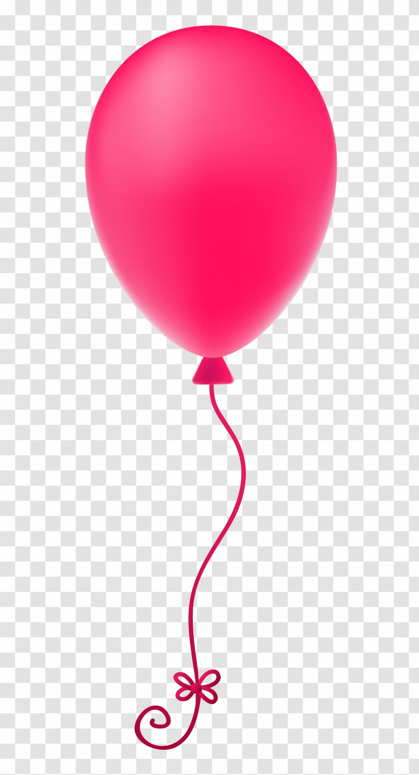 Balloon For Little Kids Xf0u0178u017du02c6 Ribbon Pink - Heart Transparent PNG