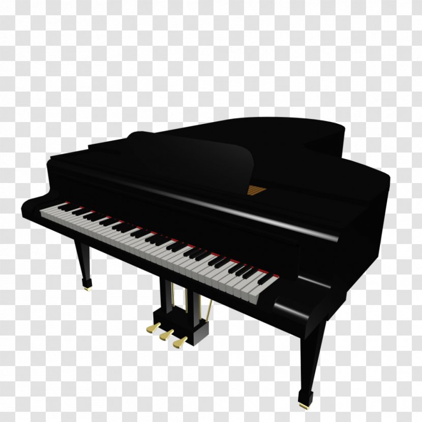 Piano Clip Art - Flower - Keyboard Transparent PNG