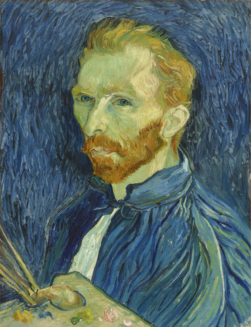 Vincent Van Gogh Self-portrait National Gallery Of Art Museum Self-Portrait With Bandaged Ear - Portrait Painting Cliparts Transparent PNG
