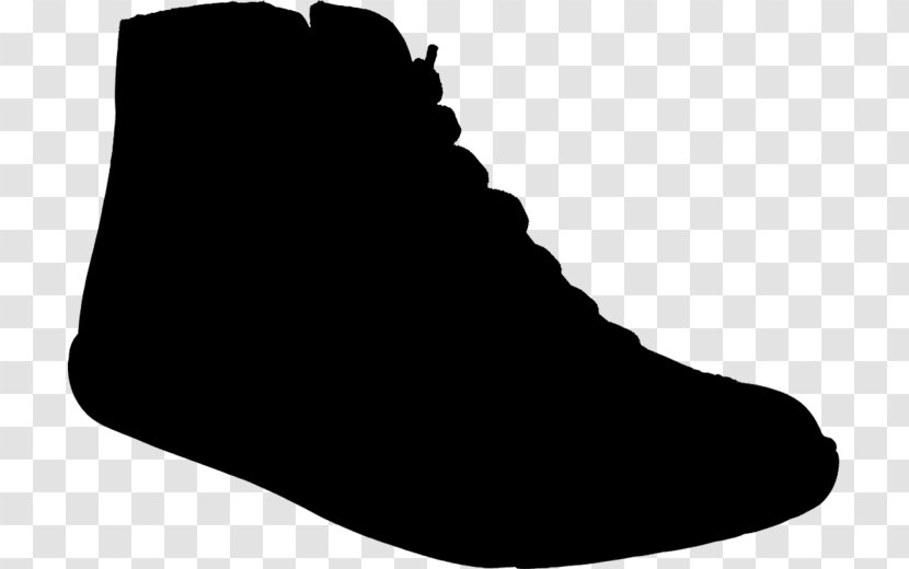 Shoe Walking Font Black M - Blackandwhite Transparent PNG