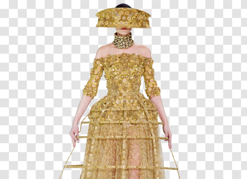 Dress Costume Design Gown Pattern - Fashion - Mcqueen Transparent PNG