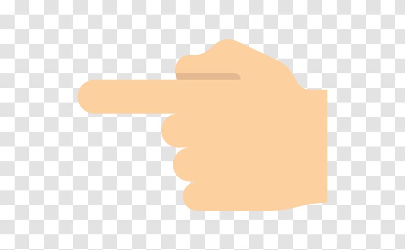 Finger Gesture - Pointing - Left Hand Transparent PNG