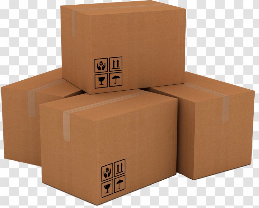 Box-sealing Tape Package Delivery Cardboard - Packaging And Labeling - Box Transparent PNG