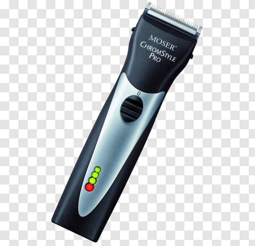 Hair Clipper Moser ProfiLine ChromStyle Pro 1400 Professional Model Classic Transparent PNG