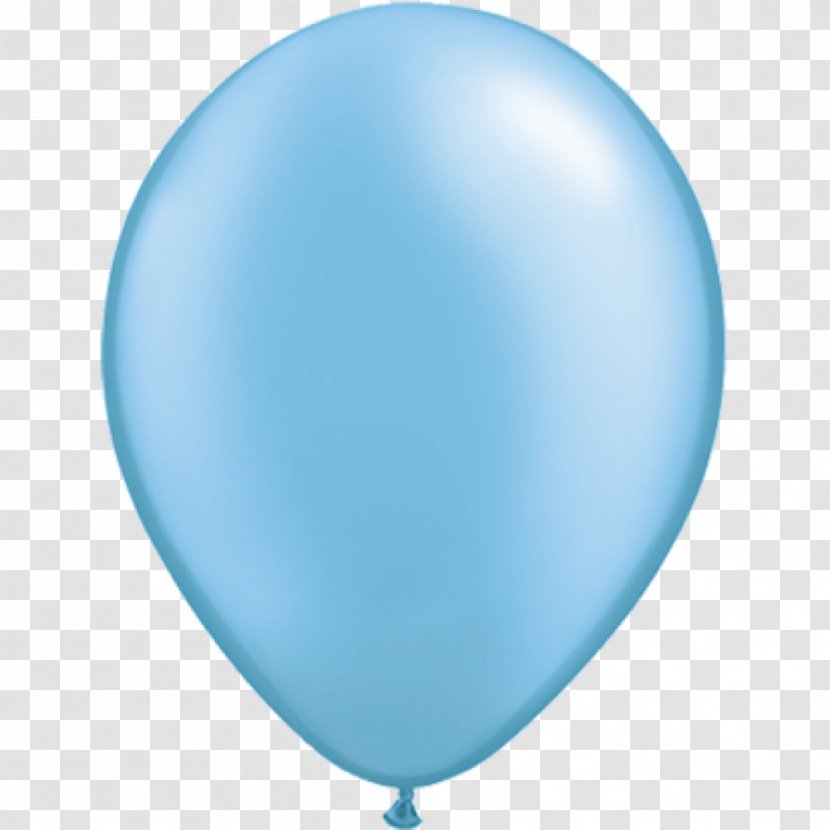 Balloon Baby Blue Party Teal Transparent PNG