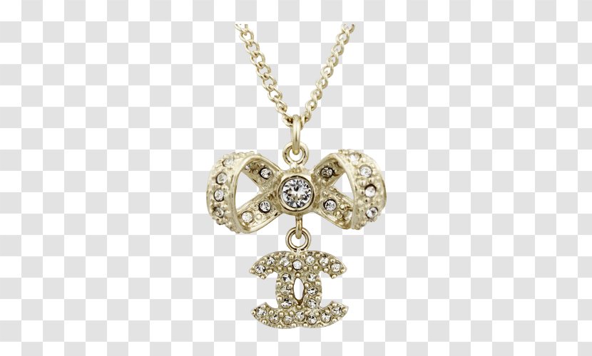 Chanel Locket Necklace Rhinestone Jewellery - Watch - CHANEL Transparent PNG