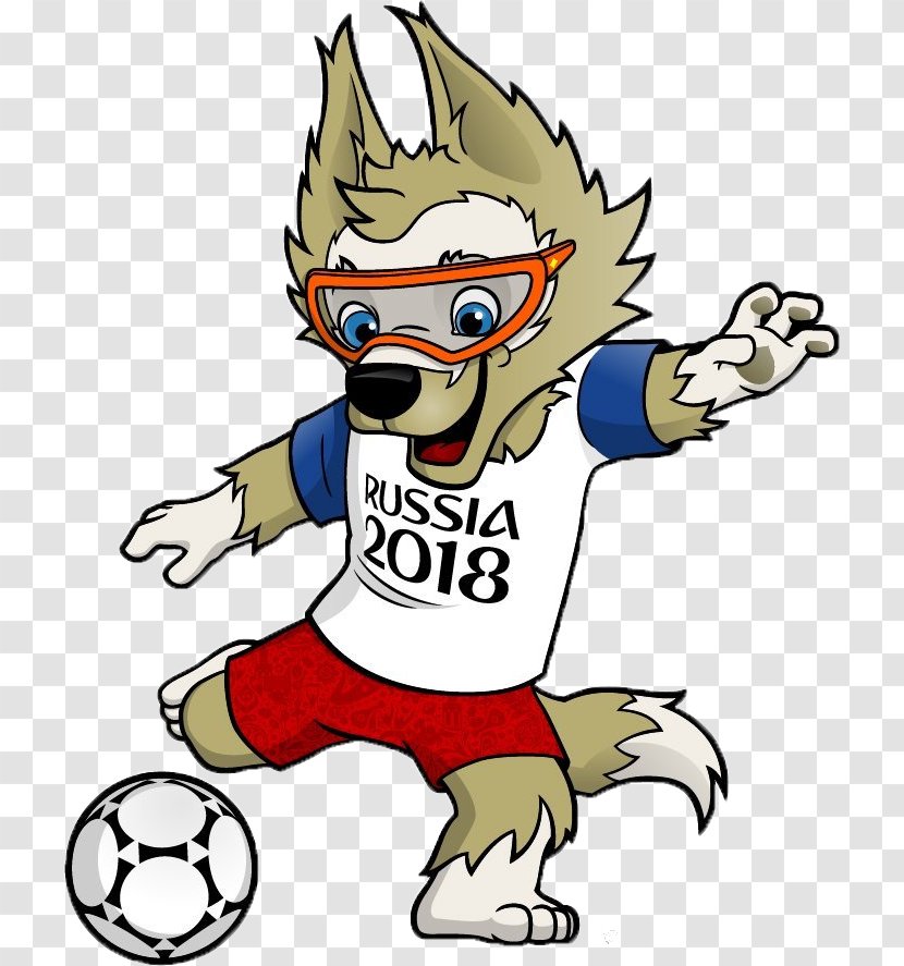 2018 FIFA World Cup Official Mascots Zabivaka Iran National Football Team - Dog Like Mammal - 世界杯 Transparent PNG