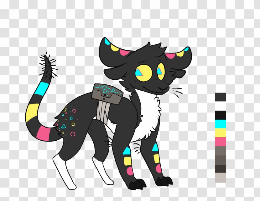 Cat Horse Character Clip Art - Like Mammal Transparent PNG