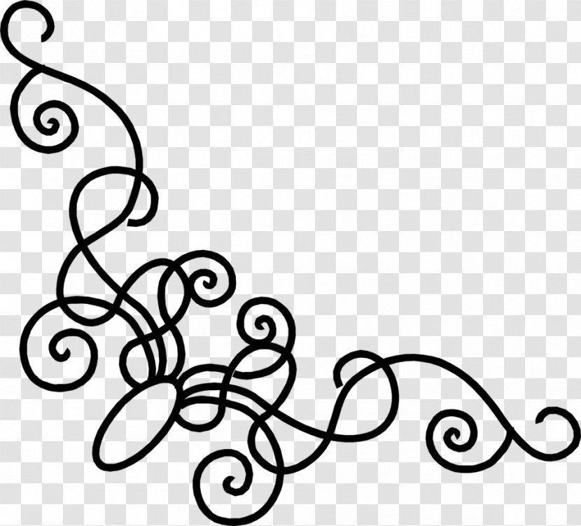 Decorative Corners Borders And Frames Picture Drawing Clip Art - Arts - Design Transparent PNG