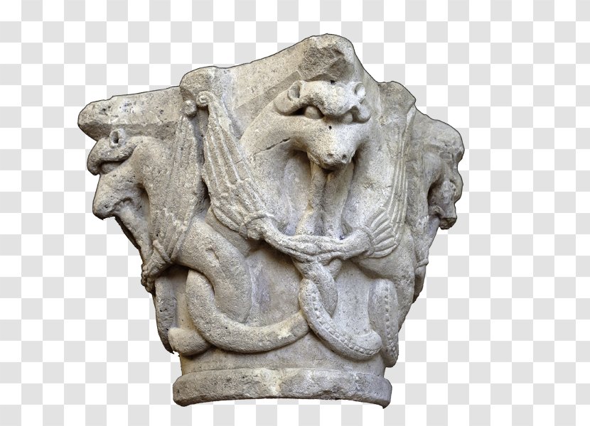 Stone Carving Classical Sculpture Gargoyle - Statue - Rock Transparent PNG