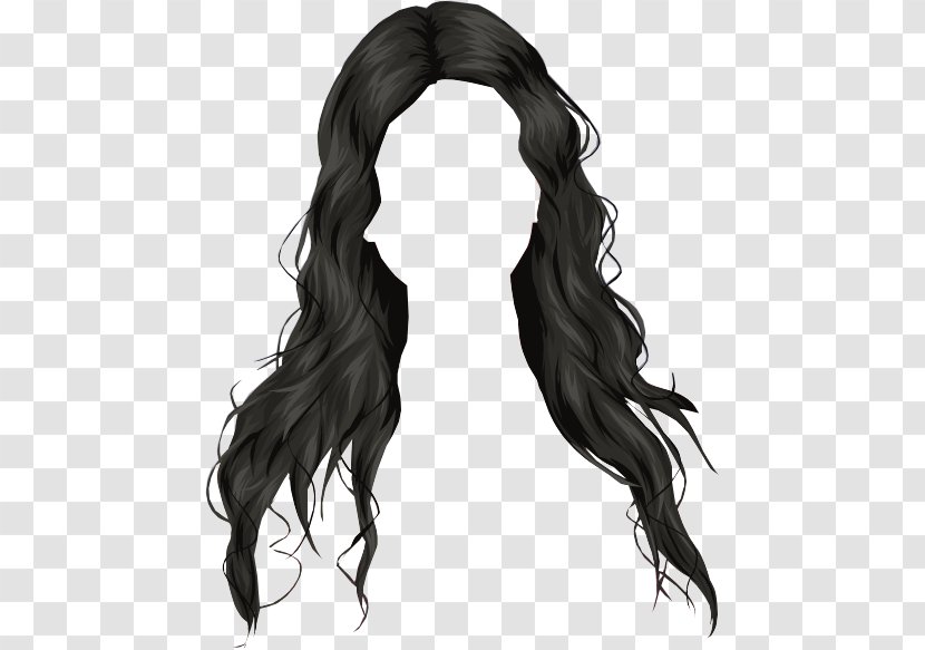 Hair Cartoon - Accessory - Lace Wig Transparent PNG