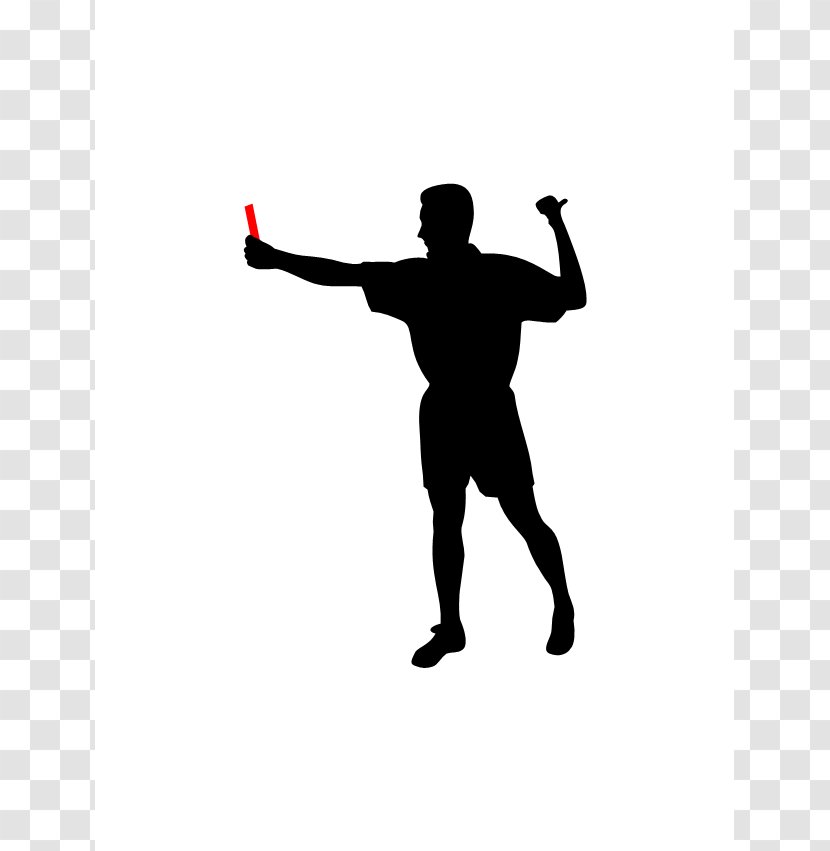 Association Football Referee Clip Art - Silhouette - Player Transparent PNG