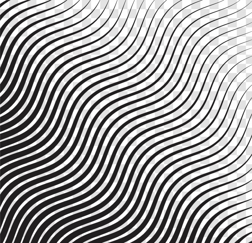 Drawing Line - Symmetry - Ripple Lines Transparent PNG