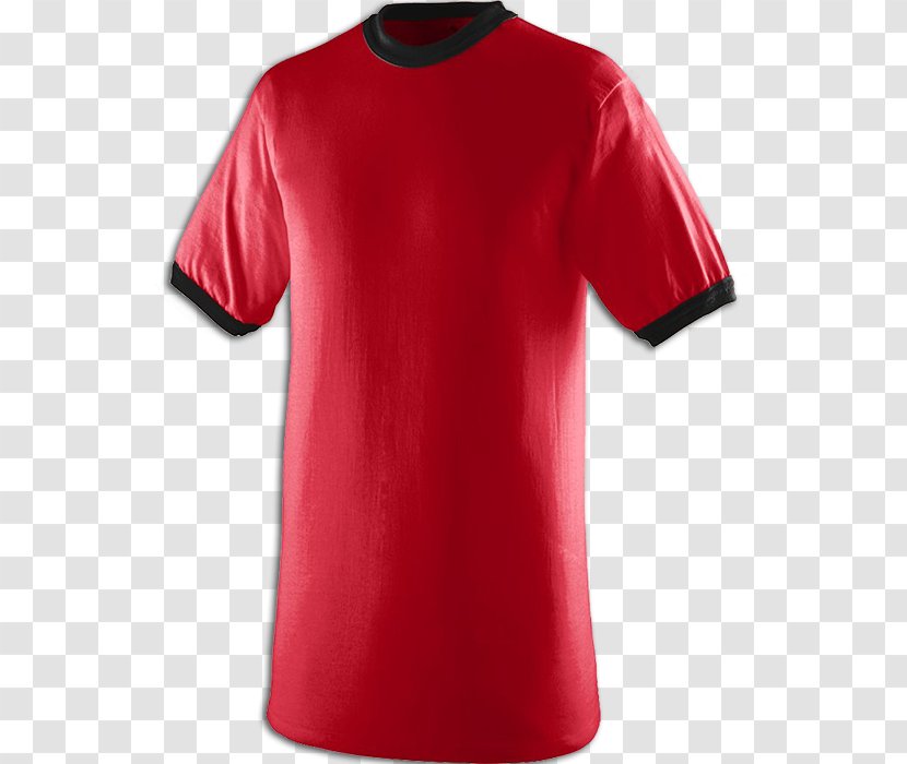 Ringer T-shirt Clothing Top - Tshirt Transparent PNG