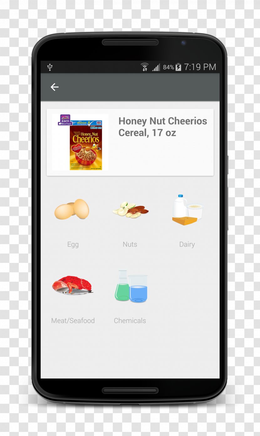 Smartphone Feature Phone Breakfast Cereal Protect Honey Nut Cheerios - Mobile Device Transparent PNG
