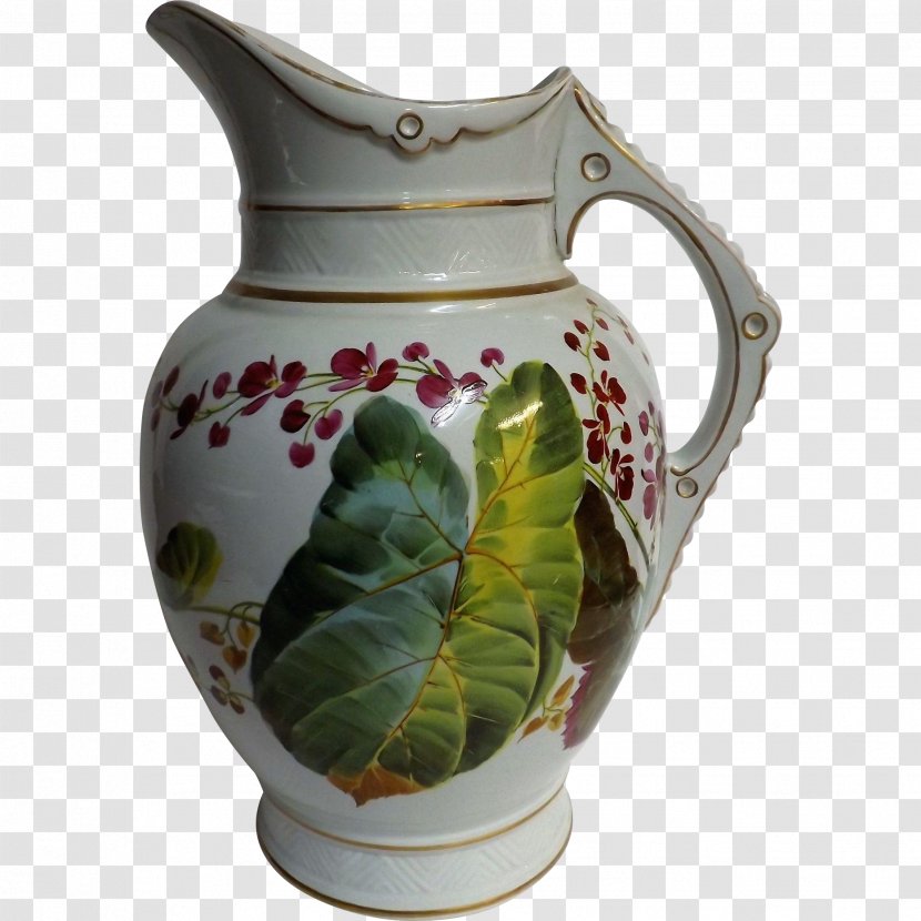 Jug Ceramic Vase Pottery Pitcher - Exquisite Hand-painted Painting Transparent PNG