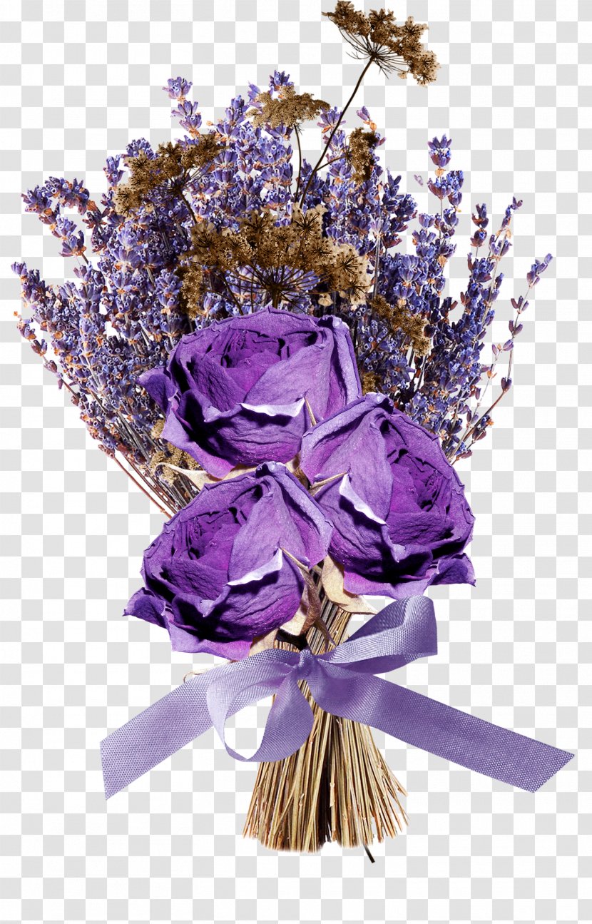 Lavender Download Icon - Cut Flowers - Bouquet Transparent PNG