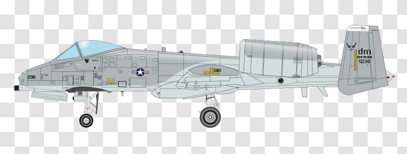 Fairchild Republic A-10 Thunderbolt II Airplane Favicon Clip Art - Cliparts Transparent PNG