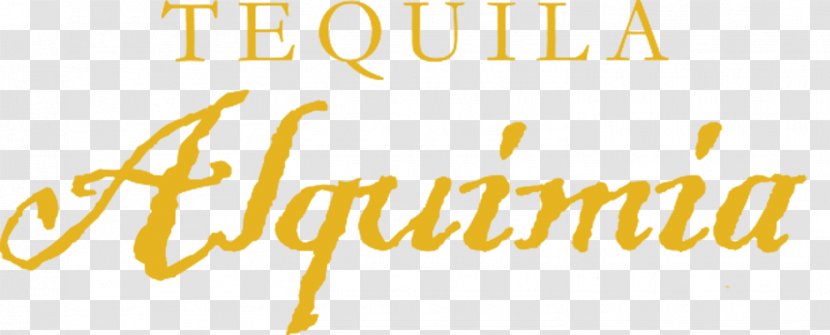 Tequila Logo Gold Brand Alchemy - Yellow Transparent PNG