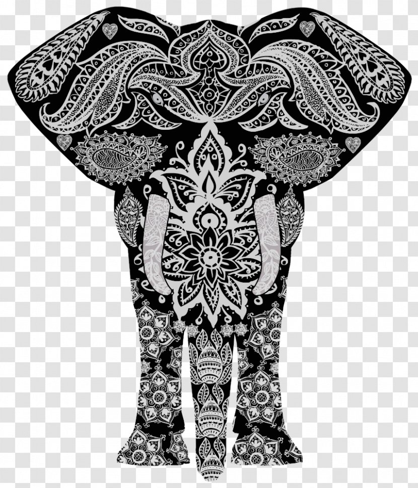Asian Elephant Ornament Clip Art - Joint Transparent PNG