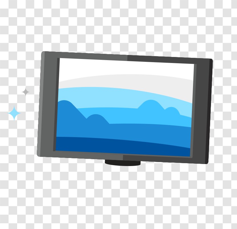 Computer Monitors LCD Television Monitor Accessory Liquid-crystal Display LED-backlit - Brand - Artista Button Transparent PNG