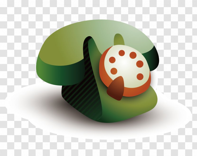 Cartoon Icon - Green - Phone Transparent PNG