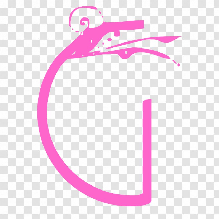 Pink Letter G Transparent. - Magenta Transparent PNG