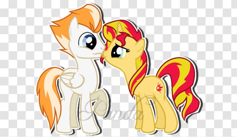 Pony Digital Art Illustration DeviantArt - Cartoon - Red Sunset Transparent PNG