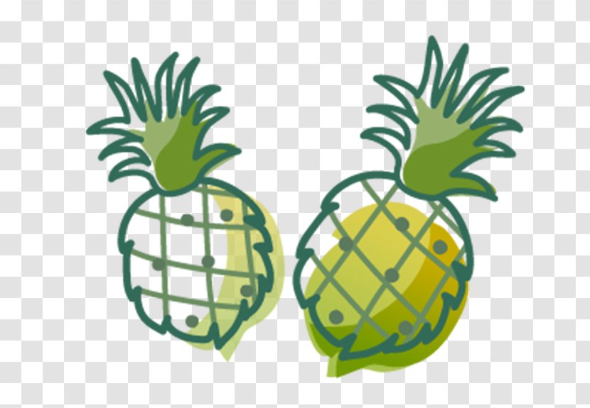 Pineapple Tropical Fruit Vegetable - Gratis Transparent PNG