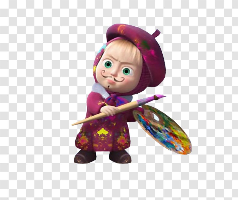 Masha And The Bear Clip Art - Child Transparent PNG