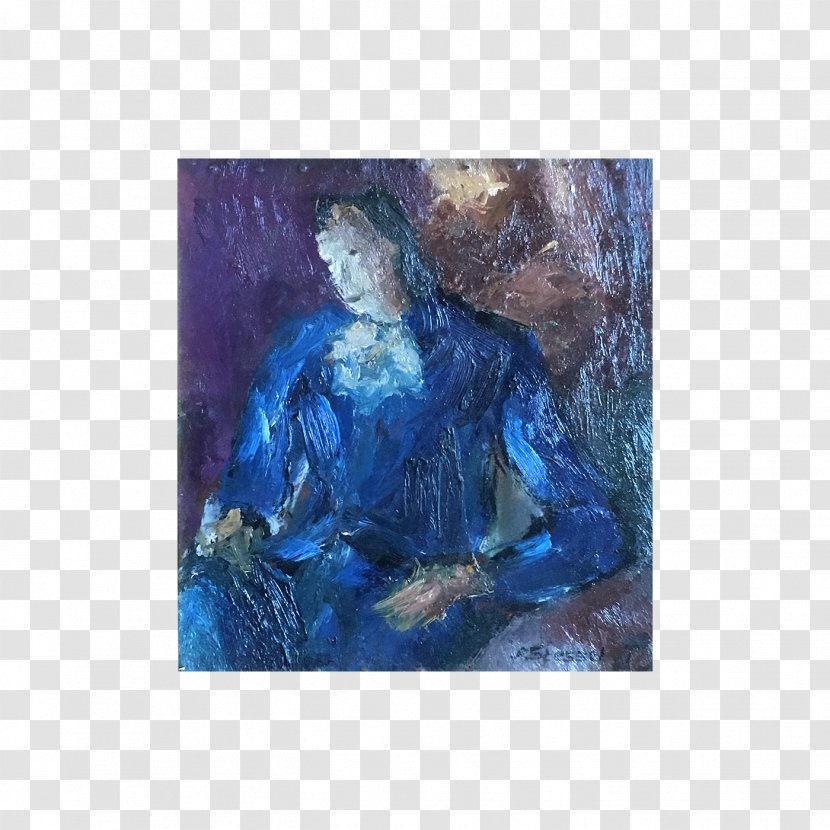 Art Cobalt Blue Painting Violet - Antiquity Watercolor Transparent PNG