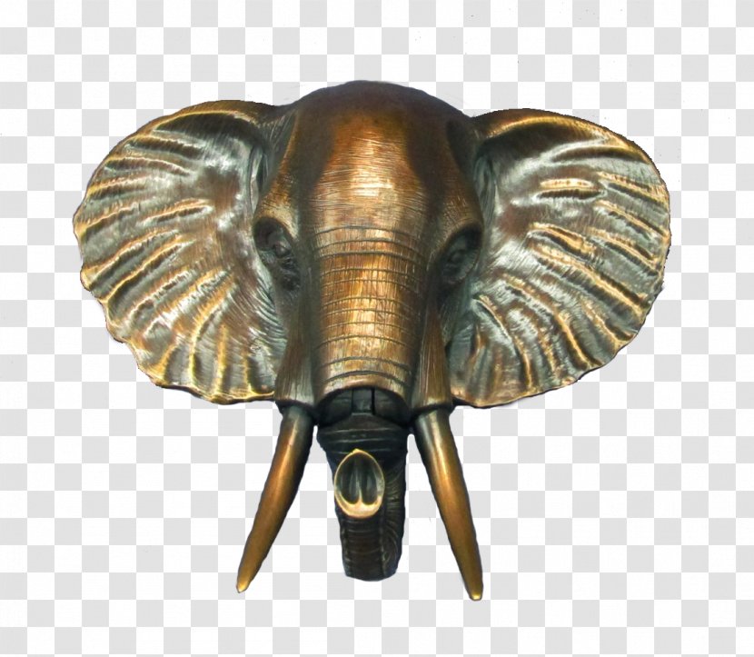 Bronze Sculpture Brass Elephants - And Mammoths Transparent PNG