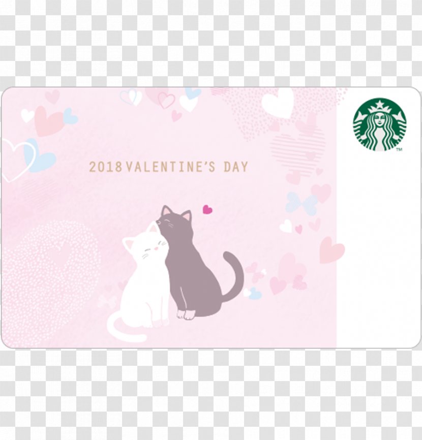 Starbucks South Korea Coffee Gift Card - 2018 Transparent PNG