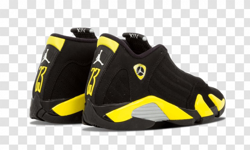 Air Jordan Shoe Sneakers Nike Adidas - Yellow - Retro Sunbeams With Stripes Transparent PNG