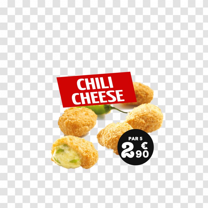 McDonald's Chicken McNuggets Vegetarian Cuisine Kebab Nugget Hamburger - Chilli Cheese Transparent PNG
