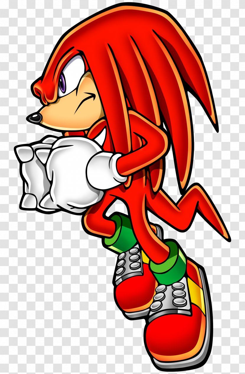 Sonic Mega Collection Knuckles The Echidna PlayStation 2 & Riders - Chaos - Artwork Transparent PNG