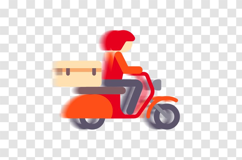 Scooter Courier Delivery Business - Express Rider Who Transparent PNG