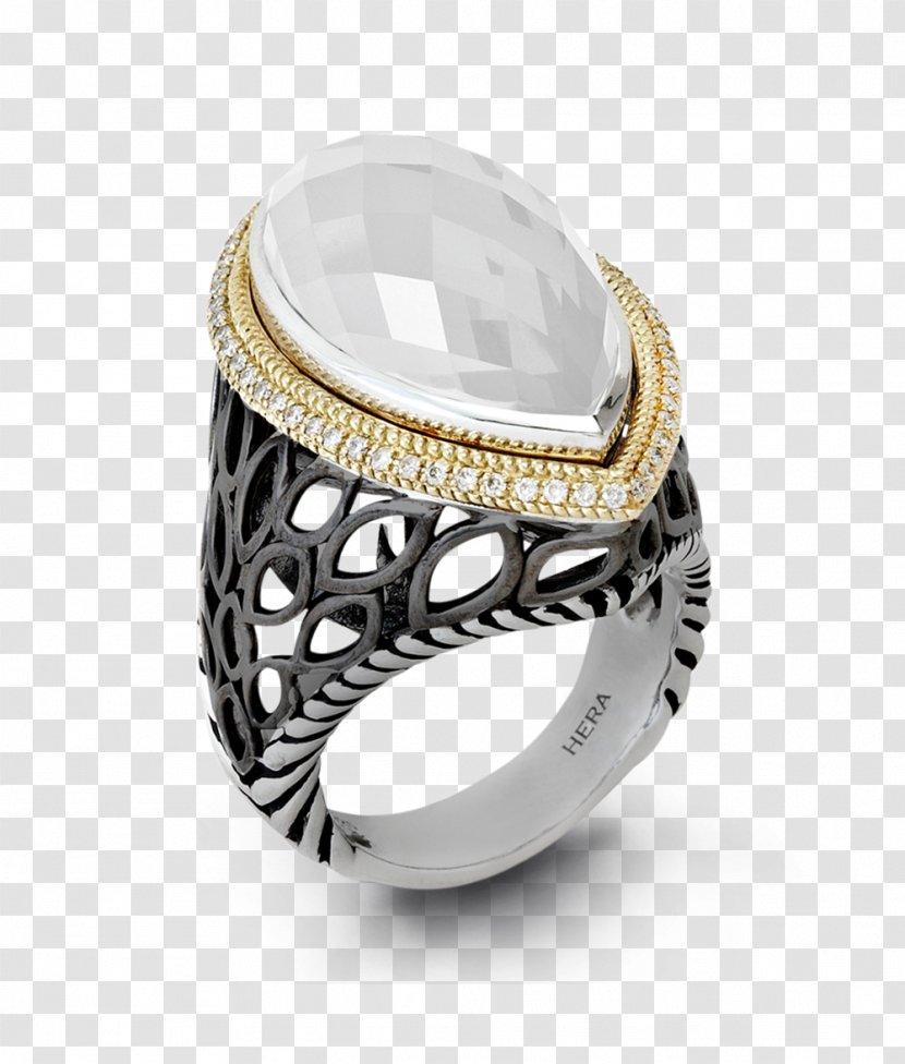 Ring Jewellery Diamond Platinum Hera - Metal Transparent PNG