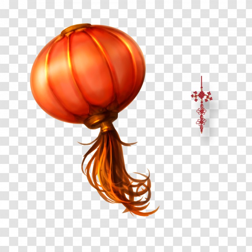 Lantern Chinese New Year - Red Lanterns Transparent PNG