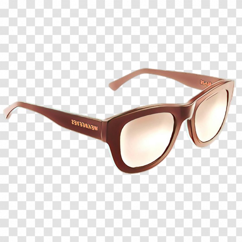 Sunglasses Cartoon - Material Property Beige Transparent PNG