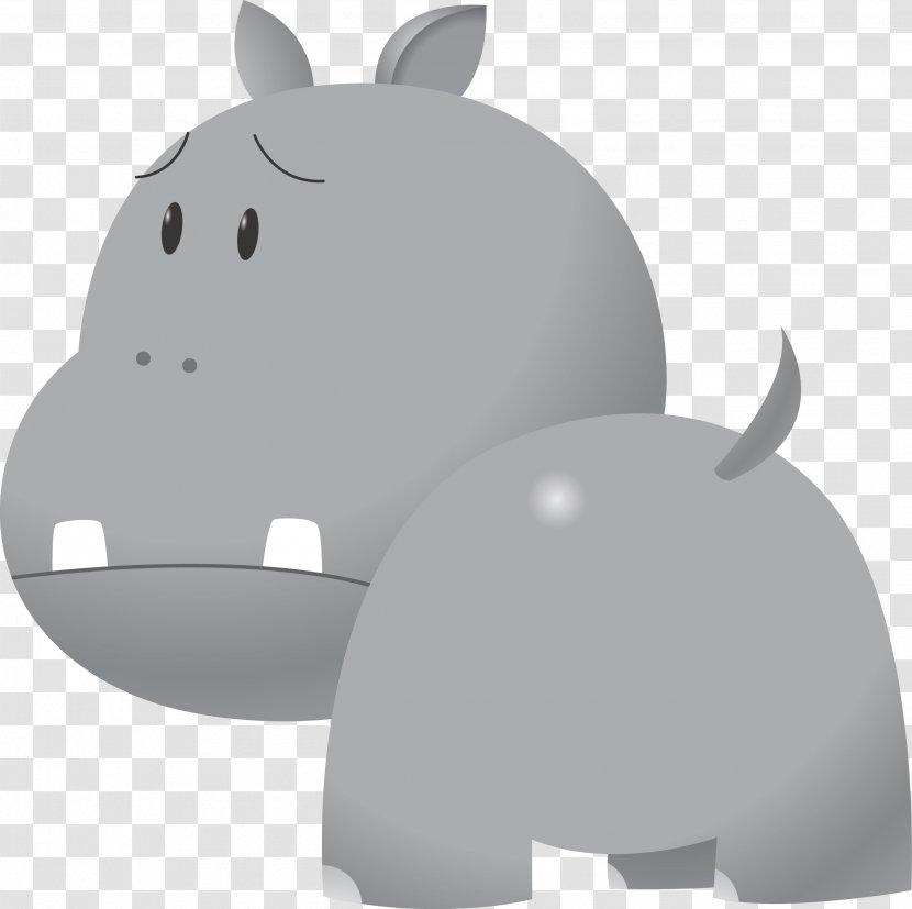 Hippopotamus Cartoon Clip Art - Cuteness - Hippo Cliparts Transparent PNG