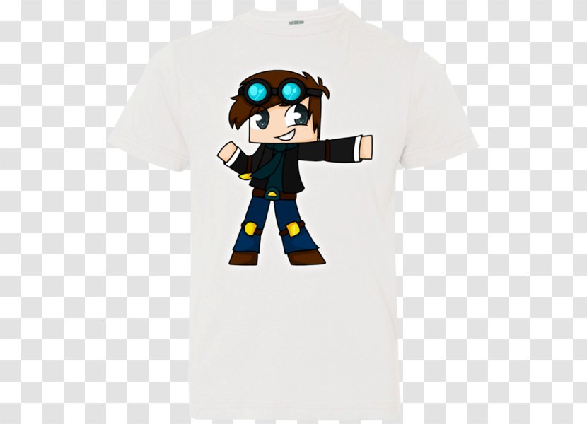T-shirt Minecraft YouTuber Hoodie - T Shirt - Kids Transparent PNG