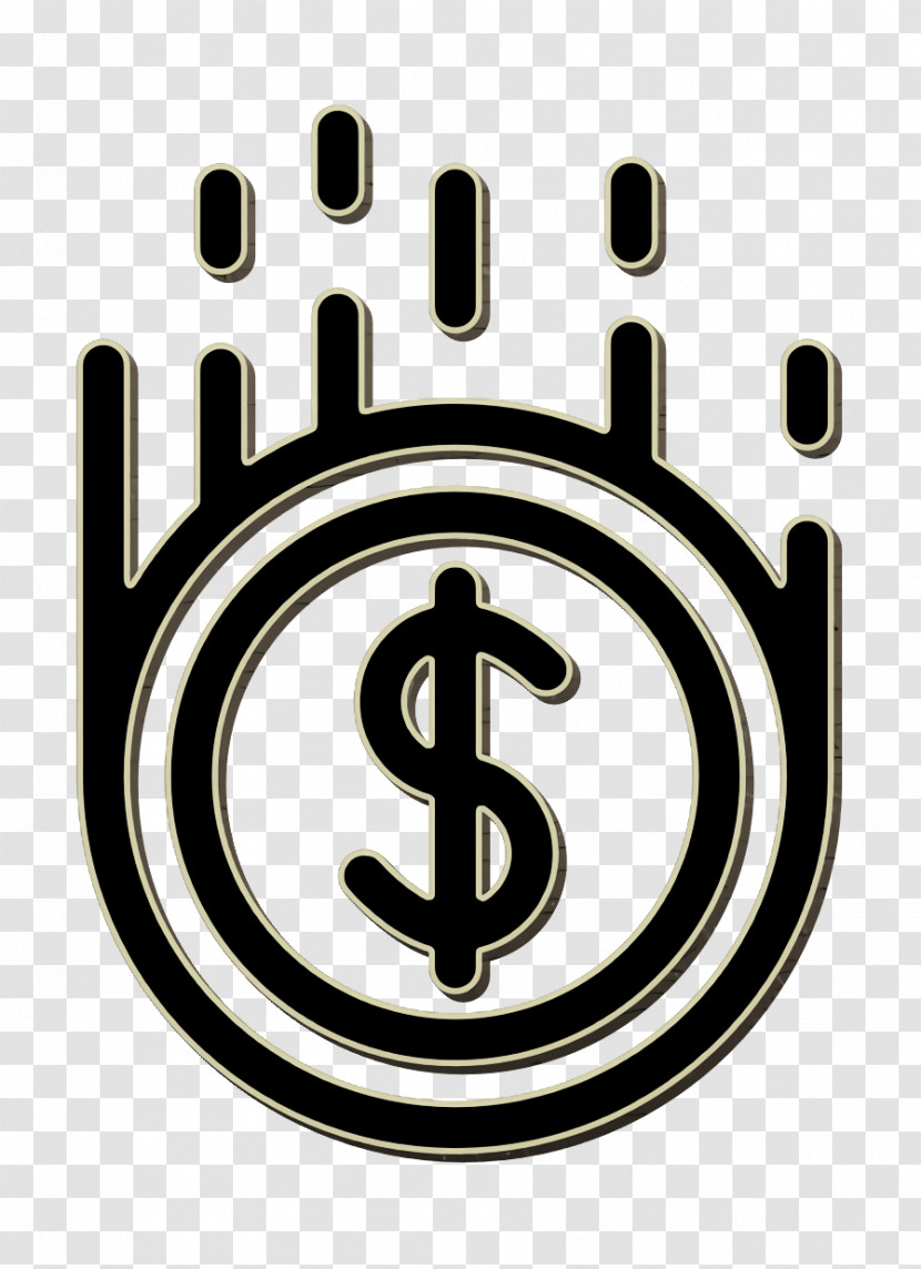 Funding Icon Startup And New Business Line Icon Coin Icon Transparent PNG