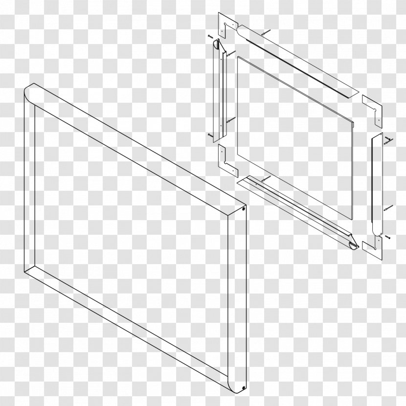Window Line Angle - Computer Hardware Transparent PNG
