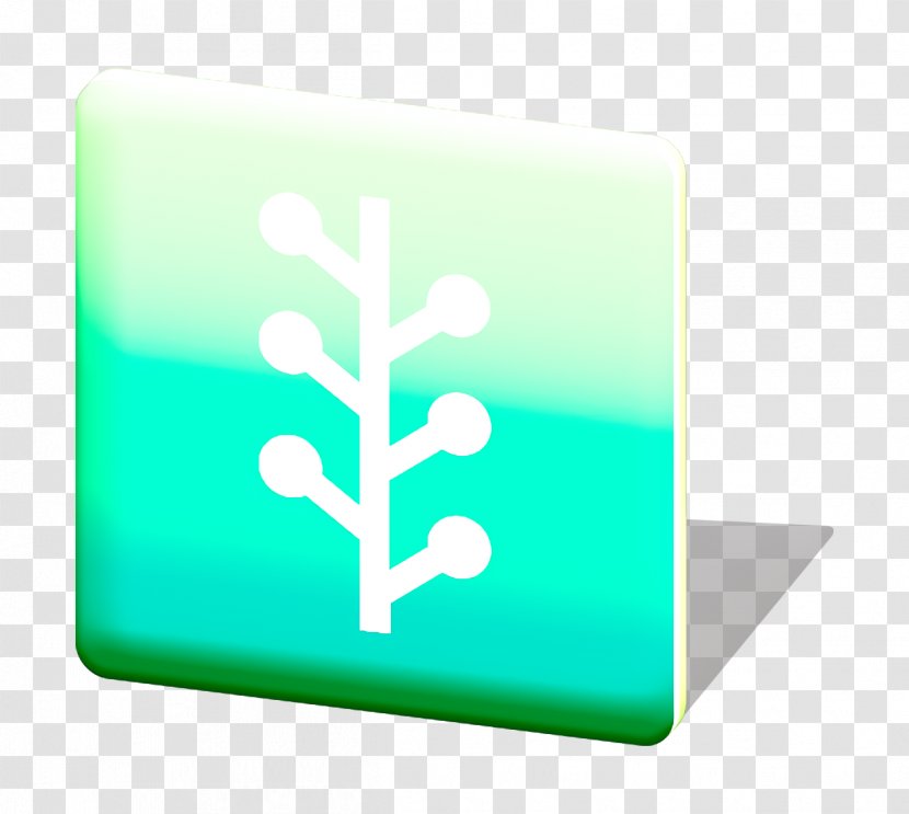 Logo Icon Media Newsvine - Aqua - Leaf Transparent PNG