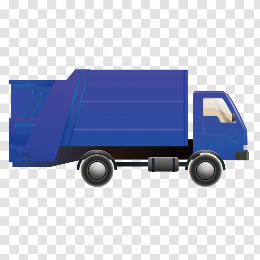 Car Truck Motor Vehicle - Transport - Vector Blue Transparent PNG