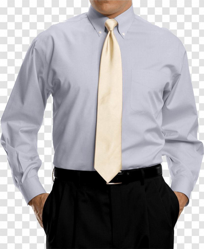 Dress Shirt T-shirt Clothing - Neck - Image Transparent PNG