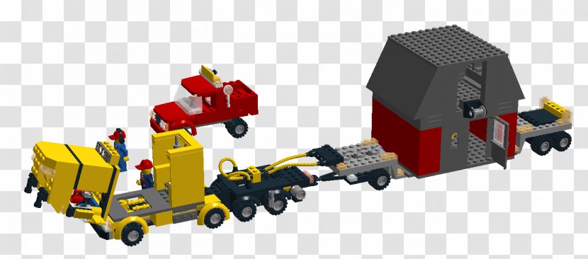 Lego Ideas City The Group Toy Block - Trailer - Transportation Transparent PNG
